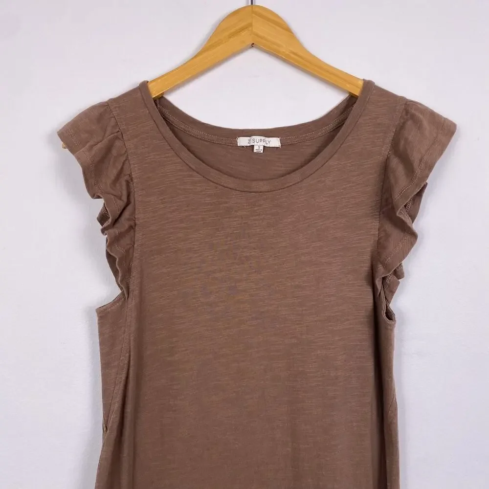 Z Supply Brown Midi Dress - Picture 3 of 8